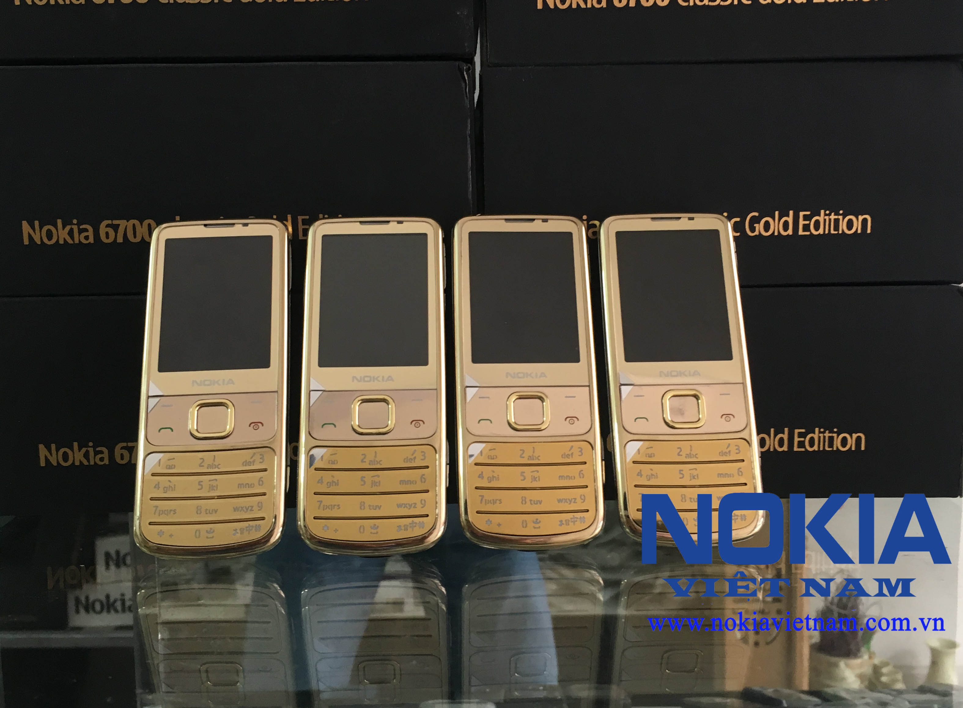 Điện Thoại Nokia 6700 Classic Gold - Di Động Chính Hãng