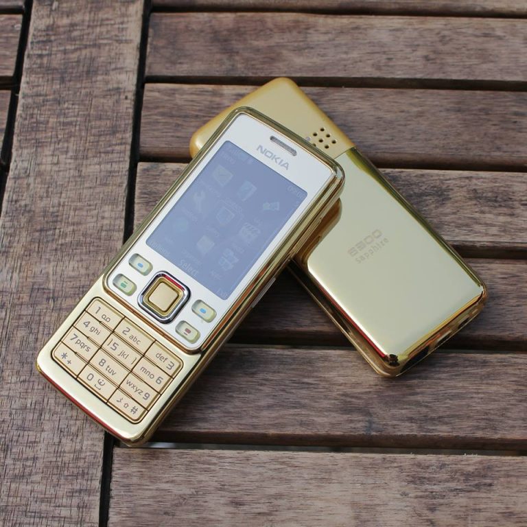 Điện Thoại Nokia 6300 Classic Gold - Di Động Chính Hãng